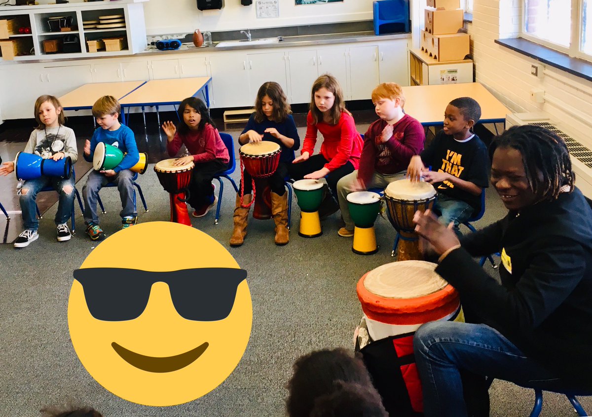 MusicPrimary's tweet image. Don’t miss @AVLPrimary performing African Drumming and Dancing today in the gym at 1:45! #TheACSWay @ACSFound