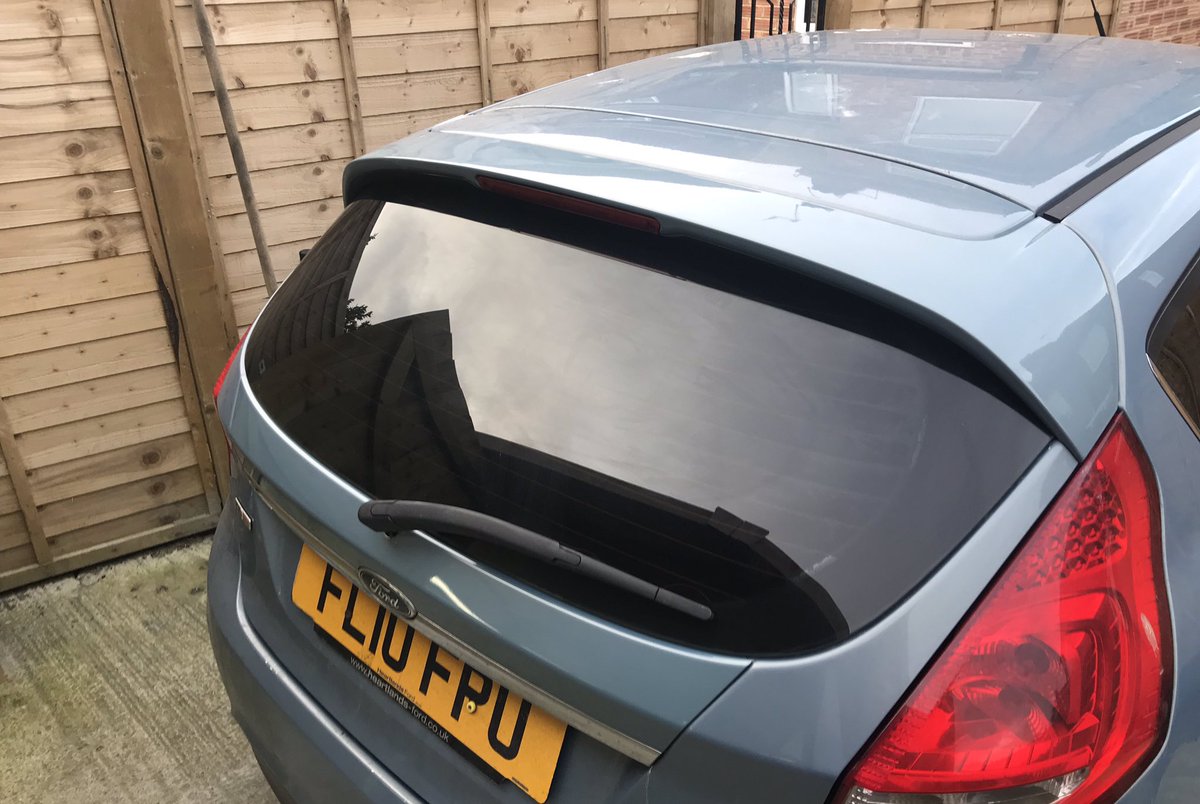 kingoftints's tweet photo. A little @ford Fiesta tinted in 5% VLT #kot #kingoftints #tint #tinting #windowtint #sign #signage #wrap #vinyl #ford #fiesta https://t.co/faTllMR38s