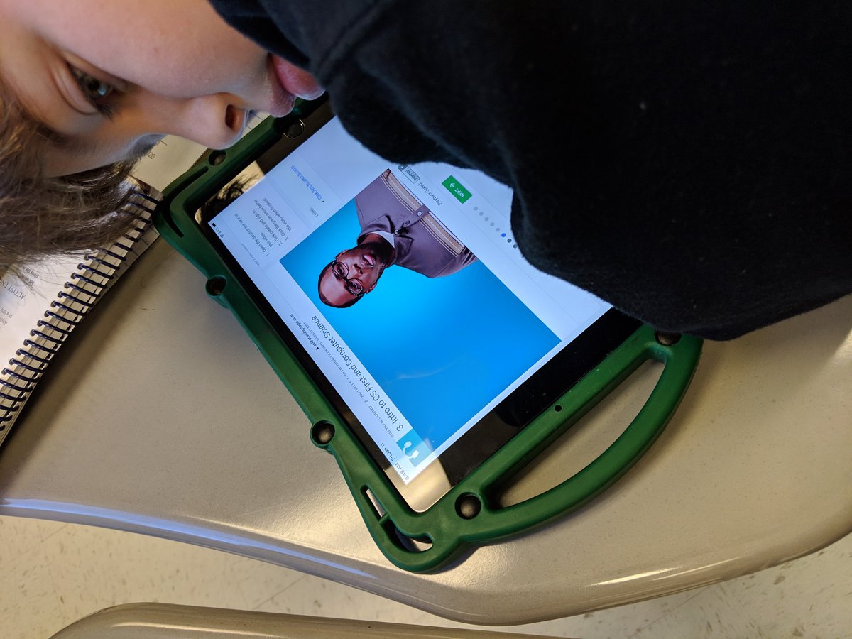 mattharbert21's tweet photo. We had a great time trying out @GoogleCSFirst and @scratch 3.0 on the iPads today! @RRD_LCPS @GoogleForEdu #LoudounPL #PLorBust https://t.co/ALq4VLzbZu