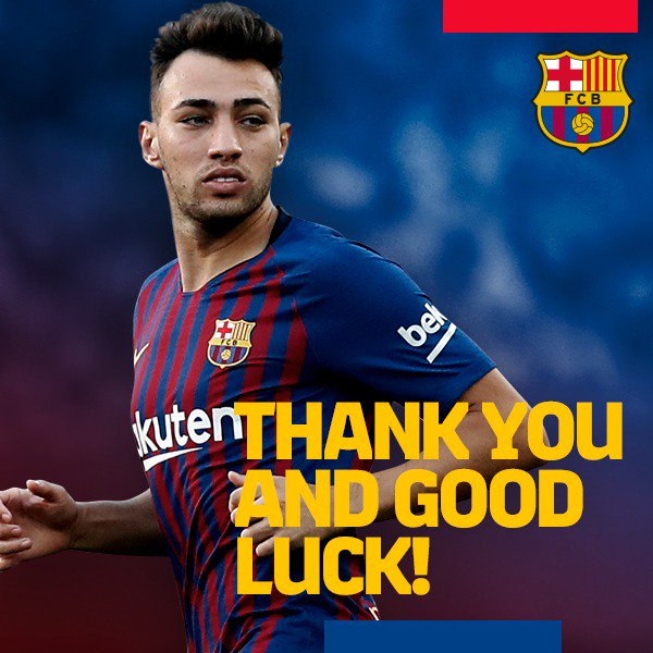 FCBarcelona's tweet image. [BREAKING NEWS] Agreement with Sevilla for transfer of Munir El Haddadi

Full story 👉 ow.ly/1wDA30nhuoQ