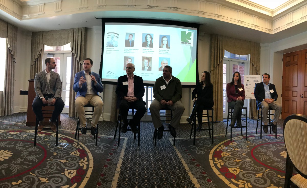 TriangleRegion's tweet photo. RTRP and @Consultant_CNCT hosted six site selection consultants to the Triangle Region this week. Read more about their 2-day visit: https://t.co/WUTTMpysQ0
#TriRegionSummit https://t.co/nZR6y2HUMv