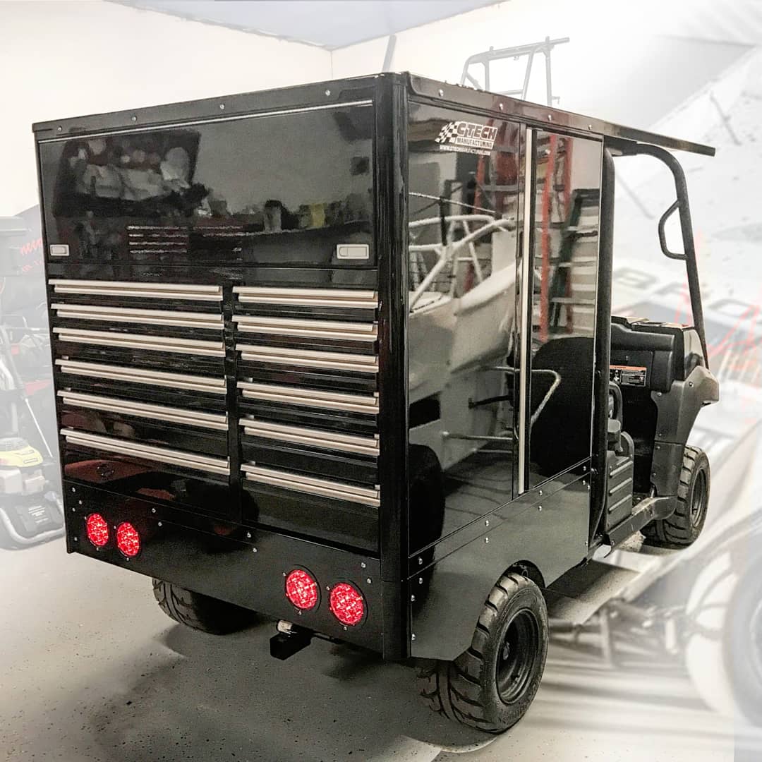_CTech's tweet photo. Another CTech Mule Box is ready to go to work at the racetrack! Johnny Brown and his sprint car team were extremely satisfied with their entire CTech experience! Thank you Brown family!
#utv #toolbox #motionlatch #utvlife #sprintcar #kawasaki #mule #pitcart #golfcart #storage https://t.co/aIa53CvuWW