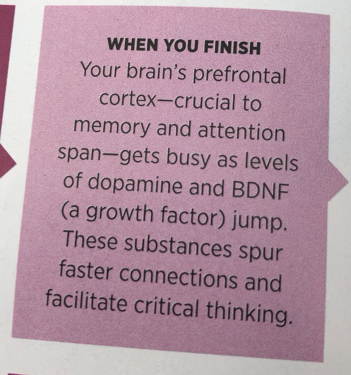 DrNeilDC's tweet photo. Your brain works better when you exercise. https://t.co/yxAJNKrz0R