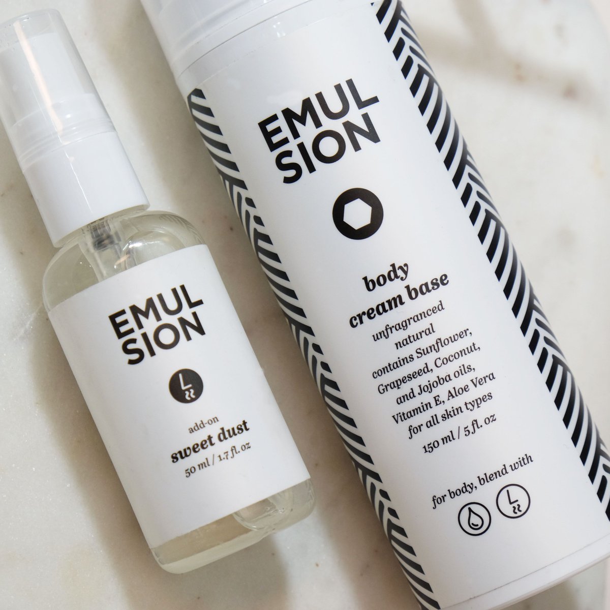 MyEmulsion's tweet photo. The perfect match. Add your favourite fragrance to our Body Cream Base for a more personal pampering experience.

#myemulsion https://t.co/jZmQpkmakz
