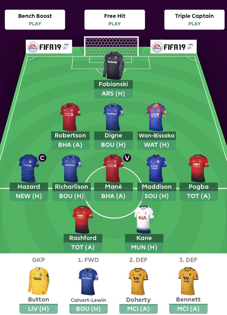 JustOffsidePod's tweet photo. Here we go, couldn’t afford Salah without blowing up the squad. I’m now telling myself that Mane is a brilliant differential. Need to break down the triple Everton, double Wolves disasters in the coming weeks. #FPL #GW22 #TheMainMane https://t.co/mlLbfpGN2Q