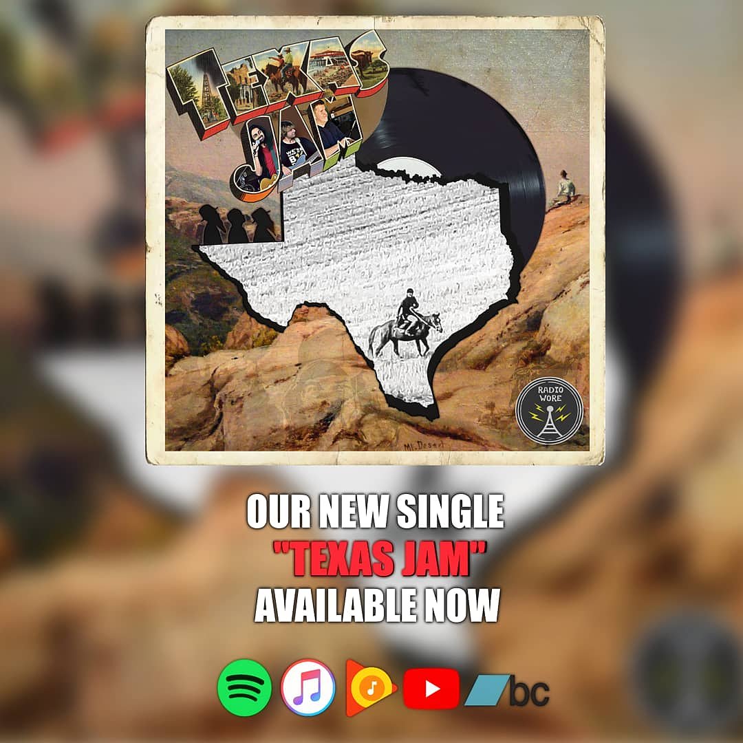 RadioWore's tweet photo. Here it is y'all. Our single "Texas Jam" is now available on all major streaming platforms. Listen to it now on @Spotify!
LOS GATOS EP coming 02/08/19
Link in Bio 👀
#Denton #Texas #radiowore #losgatosep #ouryear #rockrevival #texasjam #newyear #guitar #rockmusic #dallas #houston https://t.co/cAX5qFxZvA