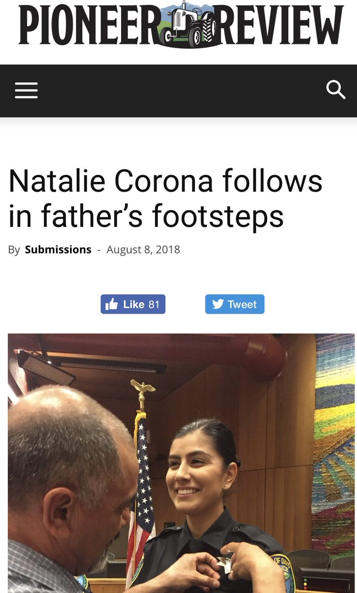 CALatinoCaucus's tweet photo. This incident is so tragic! New Colusa County Supervisor #MercedCorona was just sworn in last Monday & had just pinned his daughter #NatalieCorona after she was sworn in last August into the Davis Police Dept! She followed his footsteps after he served 26yrs in law enforcement!๐ https://t.co/BEW7IUpYBn