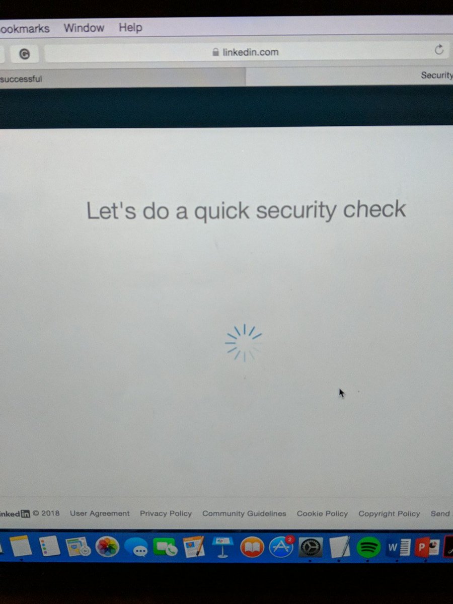 djcox91's tweet photo. @LinkedIn I can't log in to my account on browser as it won't go pass this screen. Can you advise what I should do? I'm trying to amend a post on a company page, bit you apps don't allow that! https://t.co/wO4G5N9Ktc