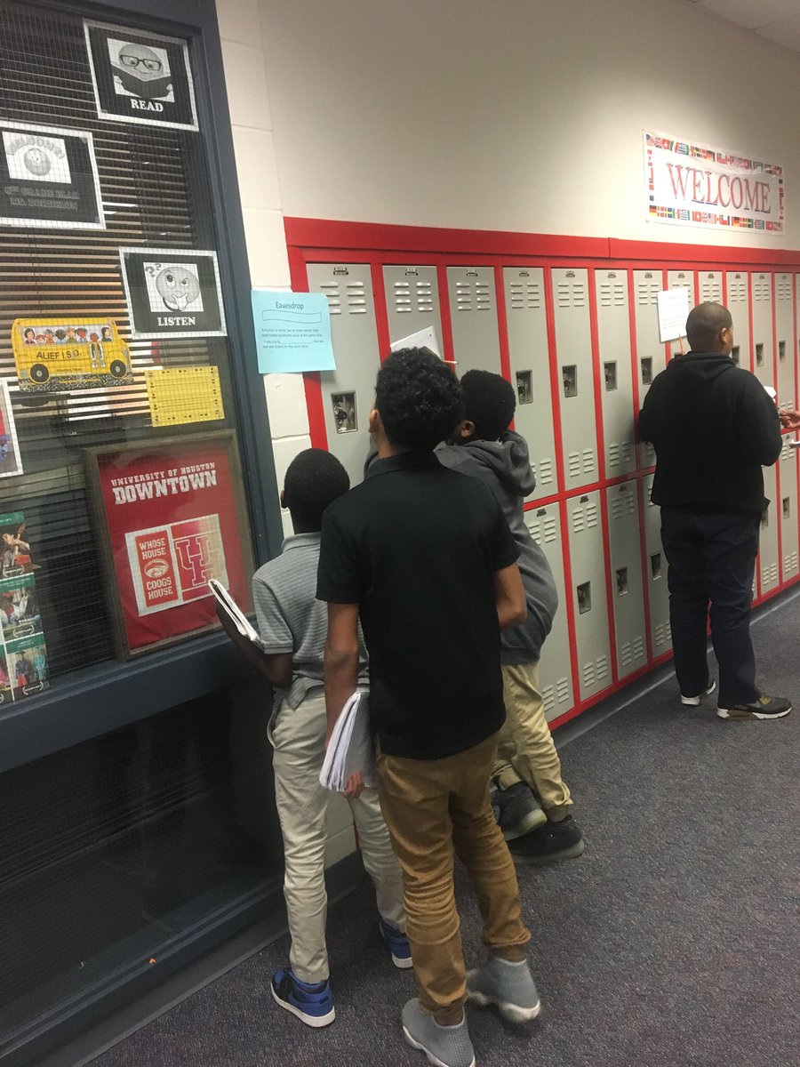 ms_hudson10's tweet photo. @ODMSMustangs @Alief_SLE @Alief_Lang_Arts  #actionbasedlearning 8th graders applying and sharing strategies with their team to derive at the best answers https://t.co/KqJVvyht5T