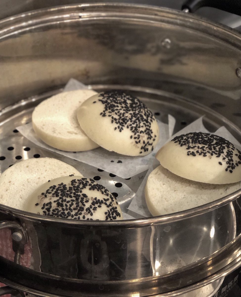 brushfiresmoke's tweet photo. The Mapo Tofu Sloppy Joe Steam Bun getting cooked up for your dinner tonight @OastHouseBeer https://t.co/UbEJkq9pAu