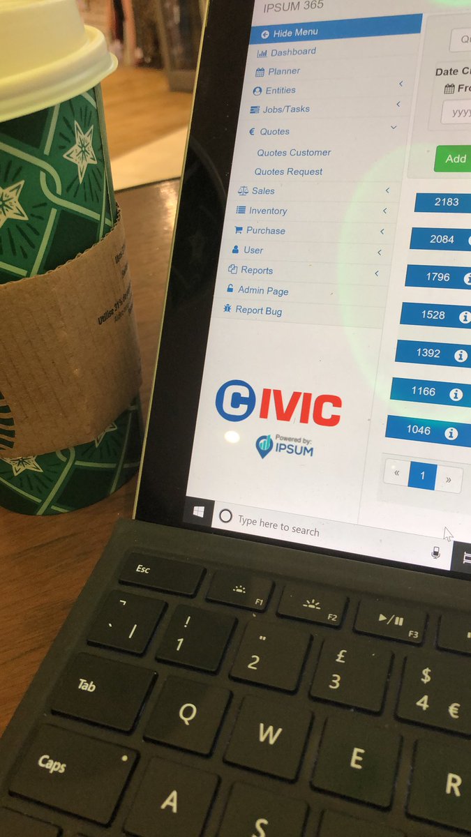ipsum365's tweet photo. Great to see Civic Group using our Ipsum365 enterprise platform to manage business activities and mobile team #smartscheduling @CivicGroup https://t.co/JXl8rKfQ8U