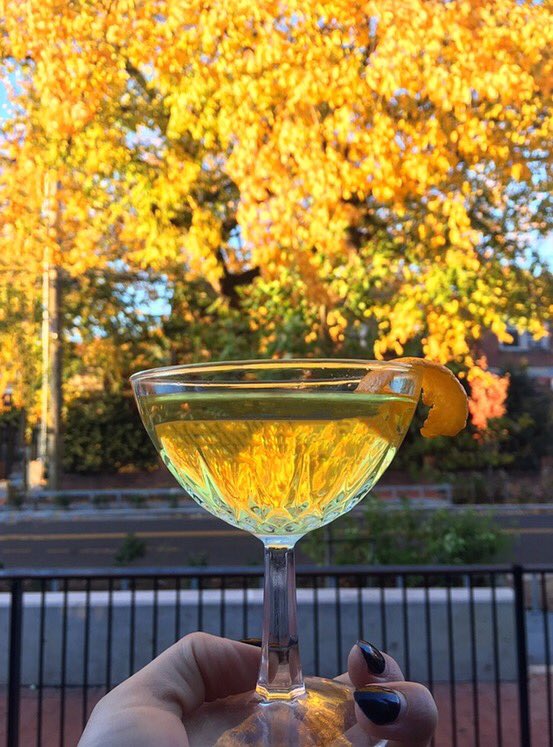 JackieLeesDC's tweet photo. Come relive Fall's colors with an Alaska... the perfect drink to fortify your "booze jacket" tonight to keep the cold away 💛🍸💛 #bythings #aCreativeDC #dcdrinking #imbibedc #classiccocktails https://t.co/0W9Vf5kpQu