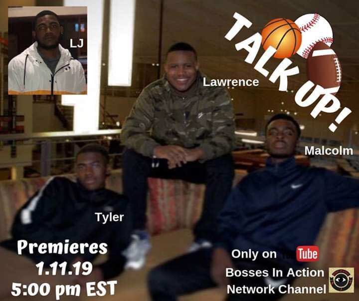 finesselawrence's tweet image. First episode airs @5pm Be on the look out 👀👀 #TalkUp‼️🚀 @BIAatCSU