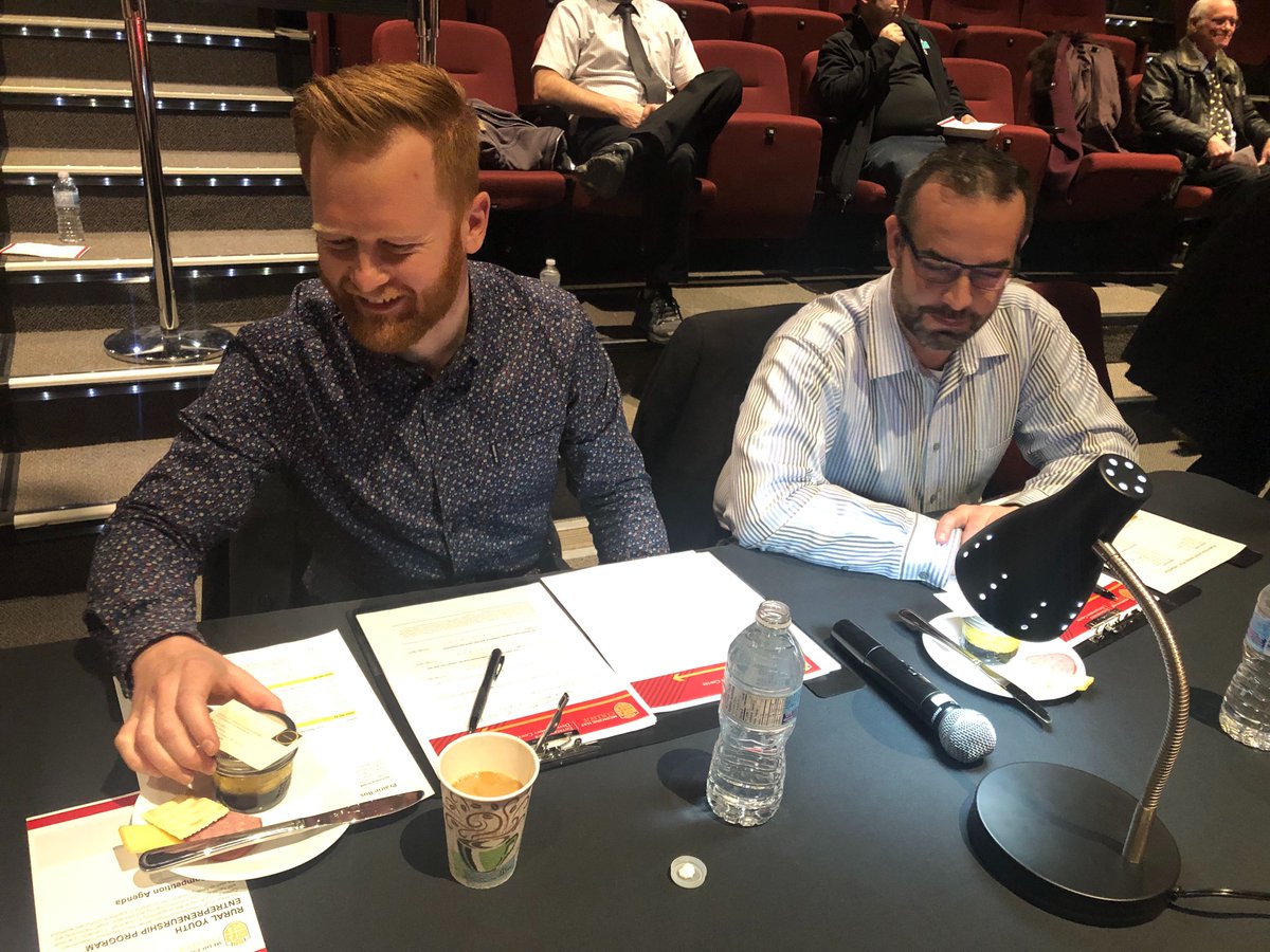 bootkik's tweet photo. We have our Sales Guru, Brandon judging the Prairie Rose School Division Pitch Competition at @MHCollege. Part of the Entrepreneur Development Centre’s entrepreneurial program with high schools around rural Alberta! #bootkik #medhat https://t.co/tCMl97Pz8p
