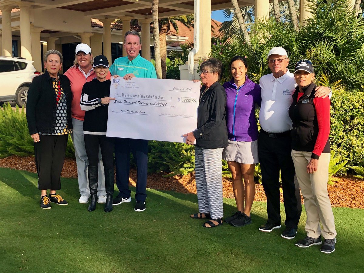 FirstTeePB's tweet image. FUNDRAISING SPOTLIGHT: Huge thanks to the Ibis Ladies Golf Association for their generous contribution! Special thanks to Madi Carlin, Evelyn Levy and Joel Zanville for their exceptional leadership and support. #communitylove @JackLBarrett @ClubatIbis