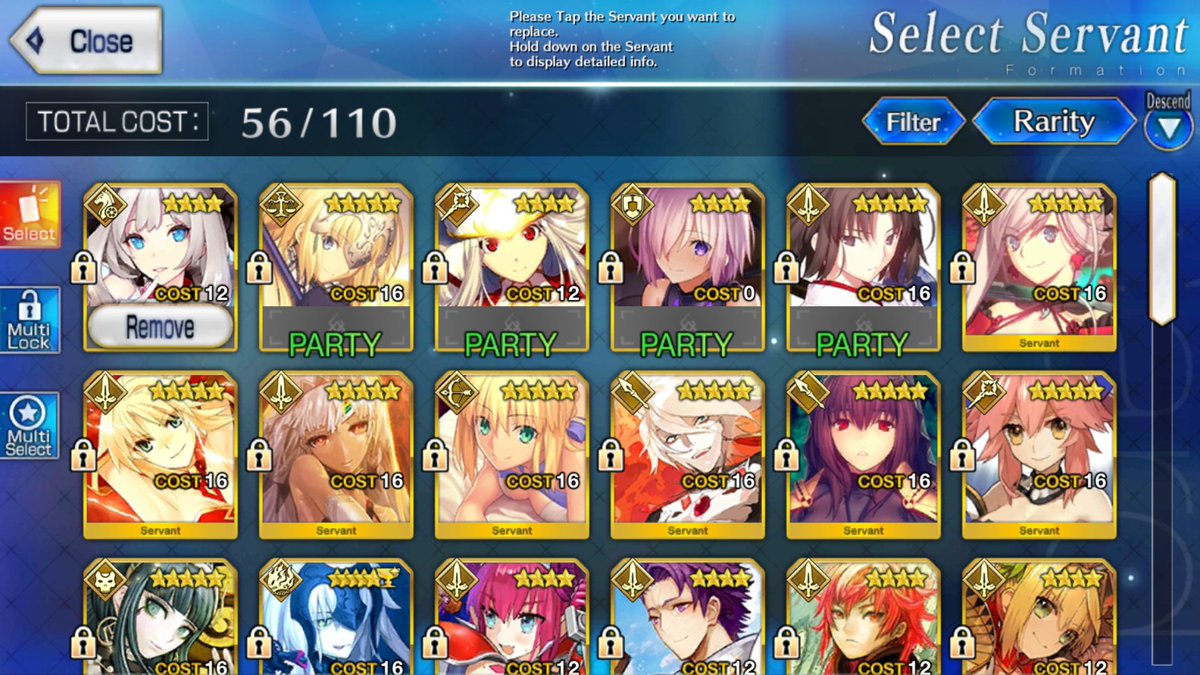 LunaMorbo's tweet photo. @Unlimited_Illya //I refuse to save for anyone.

Did saving get me these twelve 5☆s?! (NP2 Jeanne, to clarify on the 12-)

Nope! Single summon luck is the best luck!

Except Tamamo and Karna. Those two were paid luck. https://t.co/AooYKwaTui