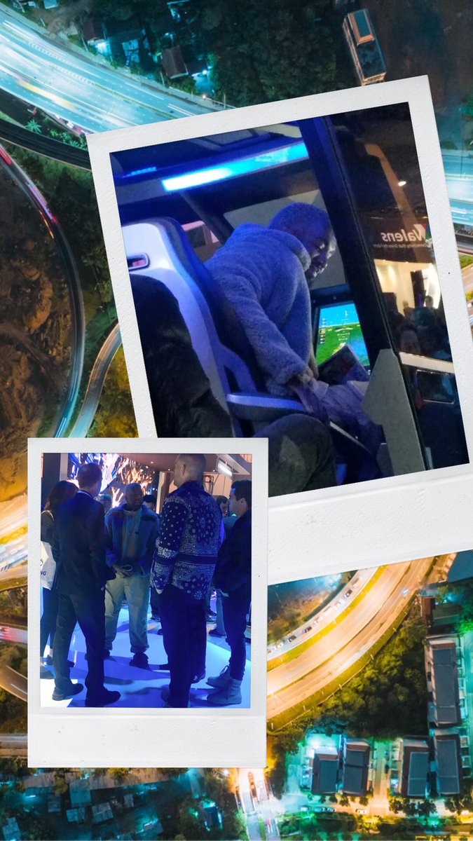 BellFlight's tweet photo. Our day is made now that @kanyewest toured our #CES2019 exhibit! Thanks for stopping by, we were excited to show you the #FlyBellNexus experience! https://t.co/1Z93xnJuc5