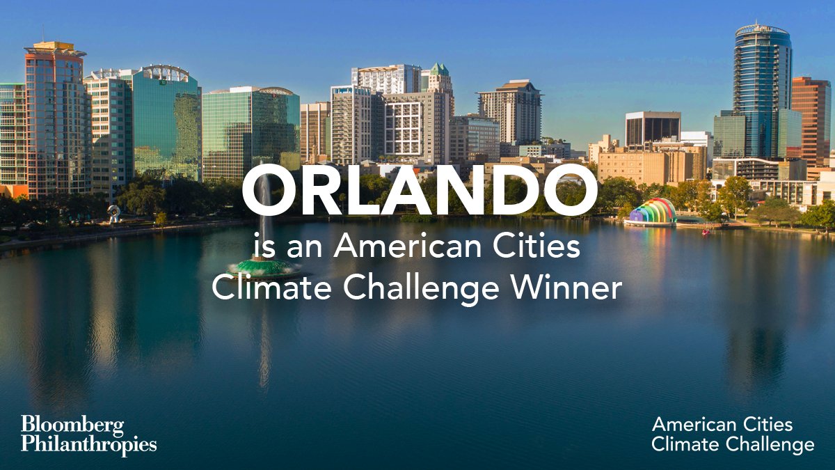 We're thrilled to share that we've been selected as a winner of the American Cities Climate Challenge. Through this <a href="/BloombergDotOrg/">Bloomberg Philanthropies</a> program, we’ll receive support to create a more sustainable and resilient city --> bloomberg.org/program/enviro…

#Cities4Climate
