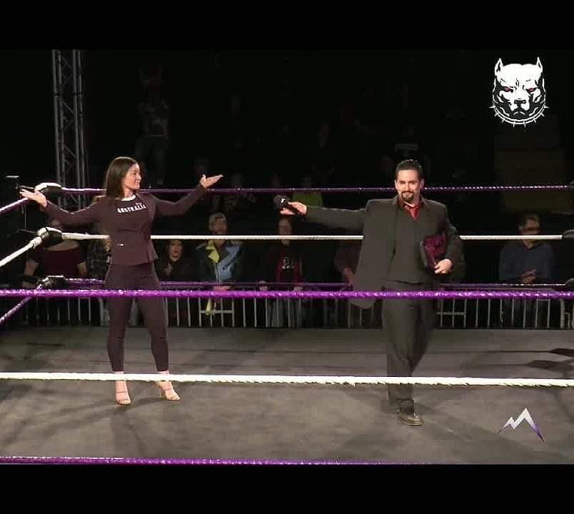 Theseverinocore's tweet photo. The movement continues...welcome to my new Charged Ms. Lockhart. #thelefthand #rmp #wrestling #charged https://t.co/Igd0GNiPV8
