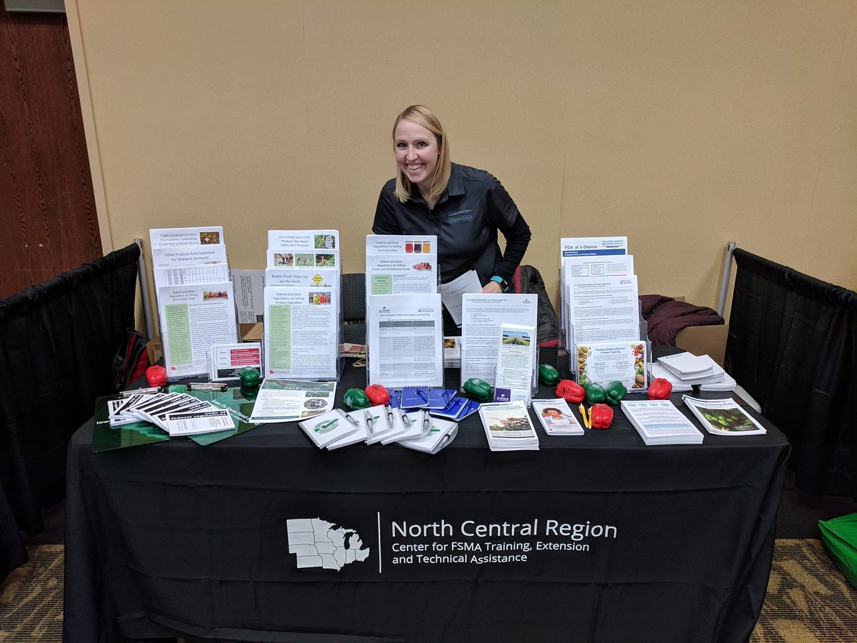 IowaProduce's tweet photo. Nebraska joined us at the Produce Safety Booth at #GPGC2019 . https://t.co/ynSRRP7M84