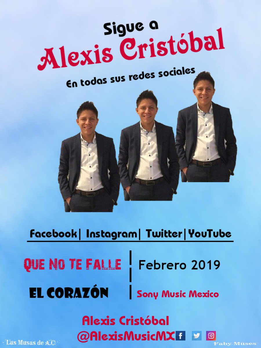 fabyteamalexis's tweet photo. Apoyandote en todo momento desde tu primera aparición en @lacademiaazteca
@AlexisMusicMX
#SiguiendoTusPasos
#LaAcademiaAlexis
#AdiósAmor
#QueNoTeFalleElCorazón
@musasdealexofi https://t.co/OzQy7eQuBV