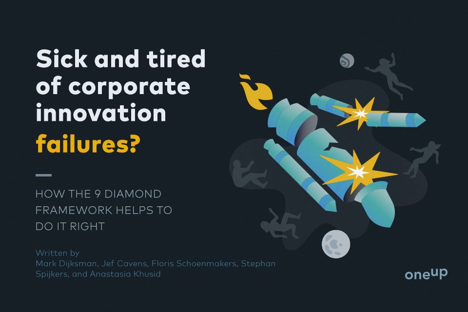 OneUpCompany's tweet photo. How NOT to lose money with corporate innovation? First, take care of corporate structuring. Second, balance innovation portfolio. See how we do this with the 9 Diamond Framework, an action-driven approach to disruptive innovation. #corporateinnovation #9df
https://t.co/1ZnliUjdhB https://t.co/hdBYkjxK8i