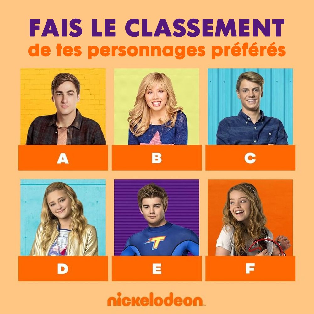 NickelodeonFR's tweet photo. Alors, quel ordre ?
.
.
.
#Kendall #Sam #HenryDanger #Dawn #MaxThunderman #Summer https://t.co/fXNAk1yzLW