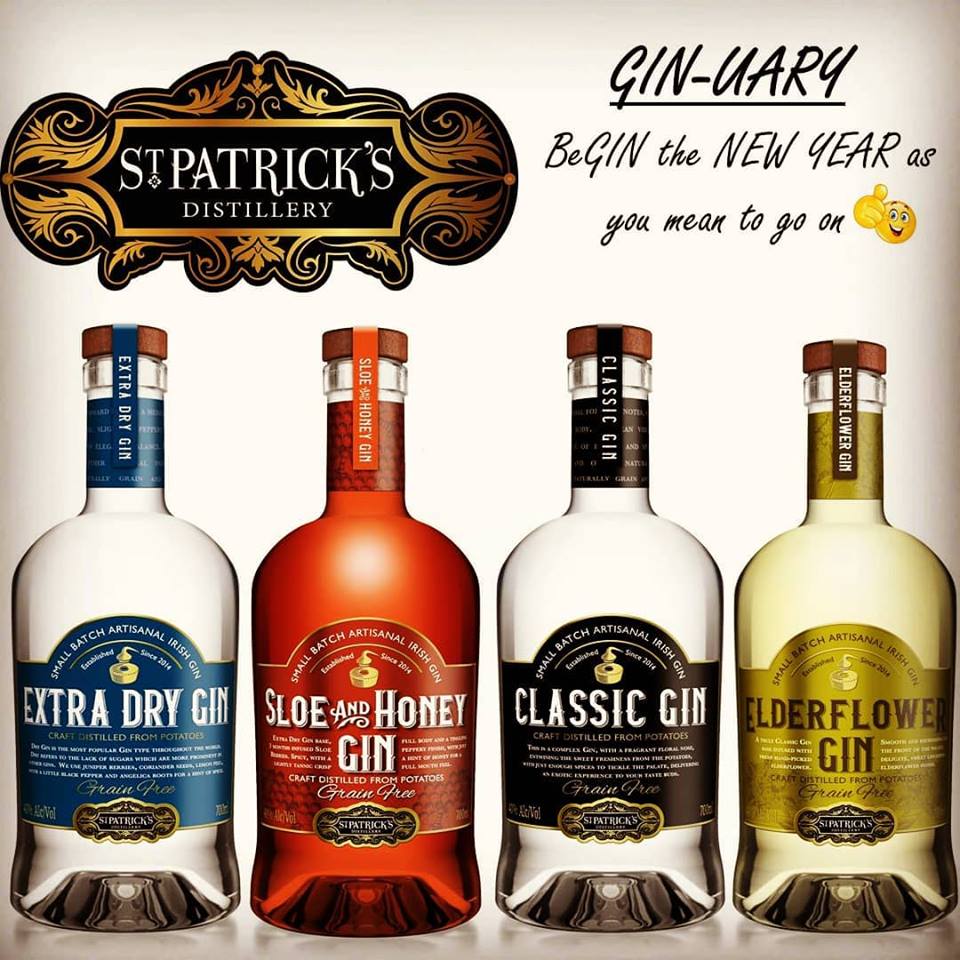 StPatsDistLtd's tweet photo. GINuary ๐ BeGIN the New Year as you mean to go on ๐๐
#StPatricksGIN #StPatricksDistillery #Gin #IrishGin ๐Taste The Difference ๐ฅ https://t.co/V9GE5MCHk1