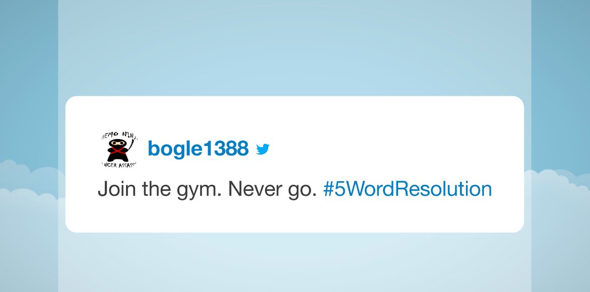 FallonTonight's tweet photo. We've all done this! Check out more of Jimmy's favorite #5WordResolution tweets: https://t.co/2CGkHBCHOK https://t.co/mD16iHrpCJ