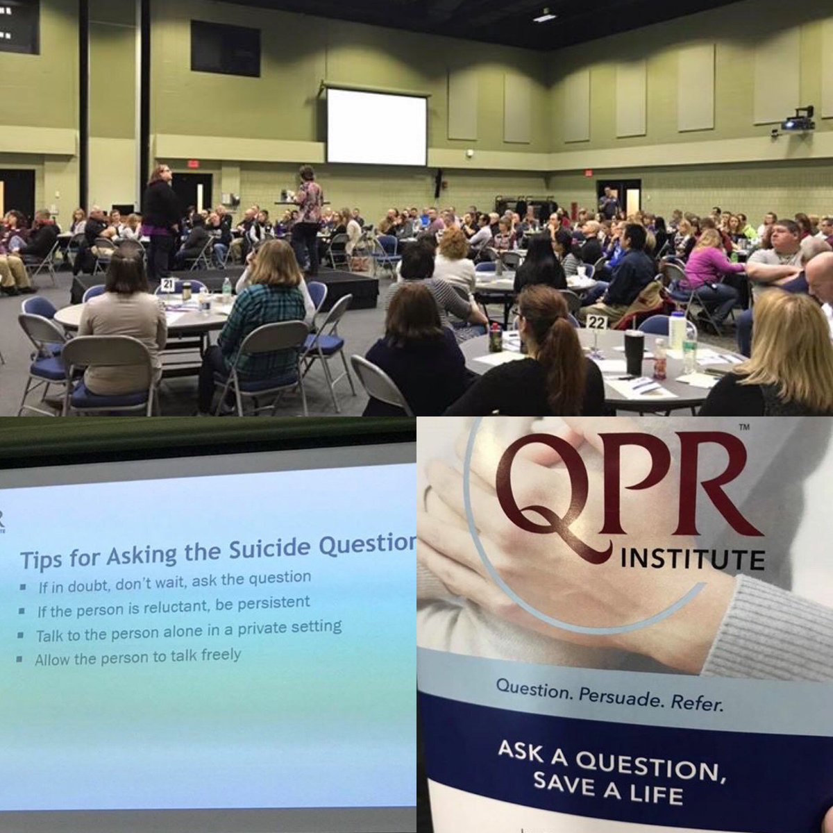 lakeshoretech's tweet photo. Team LTC learns how to offer HOPE in many forms. Suicide prevention is an area where we all can make a difference. #LTCproud #TeamDevelopmentDay https://t.co/5jwcgrrinL