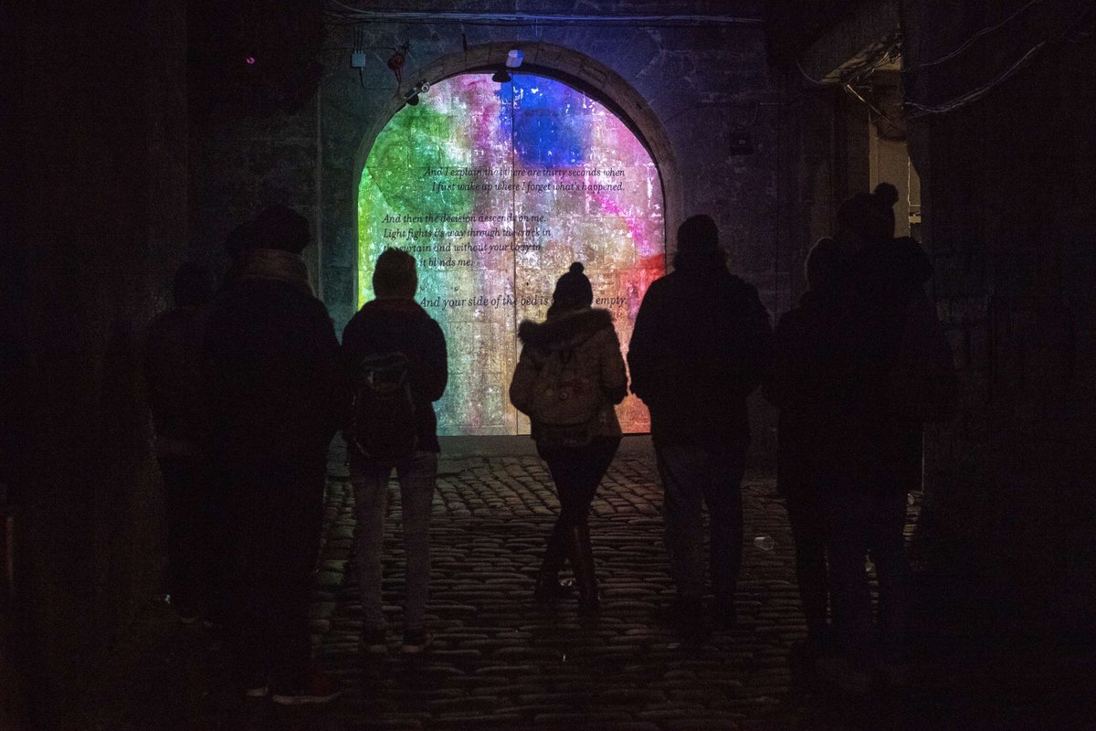 One of Six locations for Message from the Skies is The Bongo Club, Cowgate. Catch the illuminated words of <a href="/stefsmith/">Stef Smith</a>, one of Scotland’s most exciting young playwriting talents. 5pm-10pm nightly until 25.01.19
