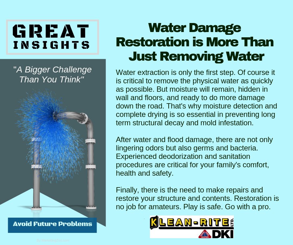 #kleanritedki #dki #waterdamage #restoration #experts