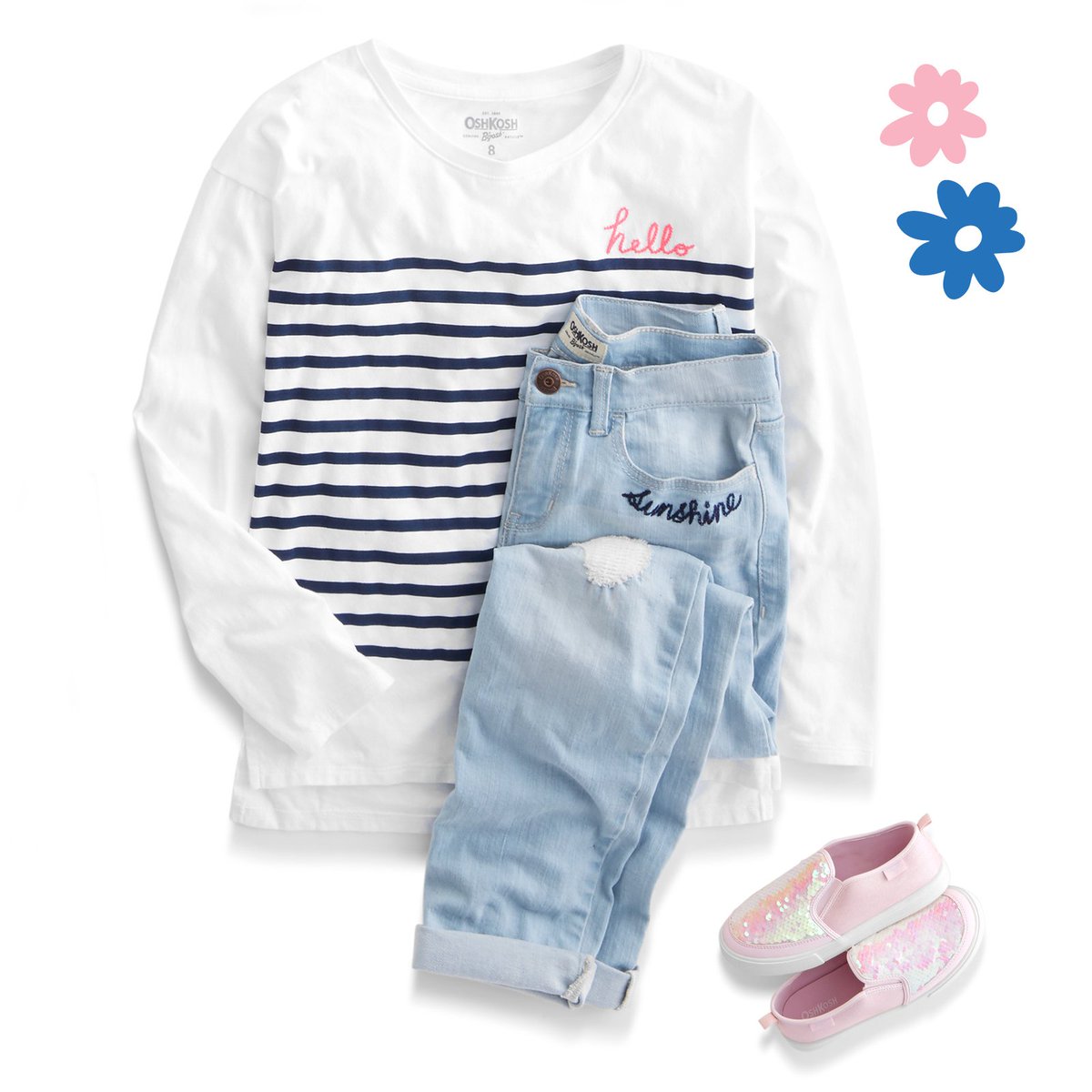 OshKoshBgosh's tweet photo. Hello #stripes... hello #details... hello #newarrivals π #readyformycloseup #springisin #oshkoshkids https://t.co/z3zm9gJOd9 https://t.co/ep2neBPwkK