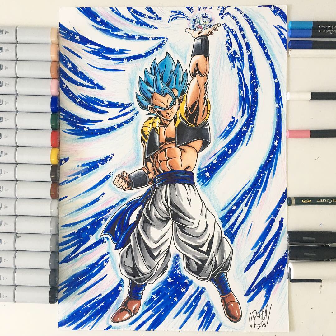 Como Desenhar Gogeta / Broly - How To Draw Gogeta / Broly (Dragon Ball  Super Broly) 