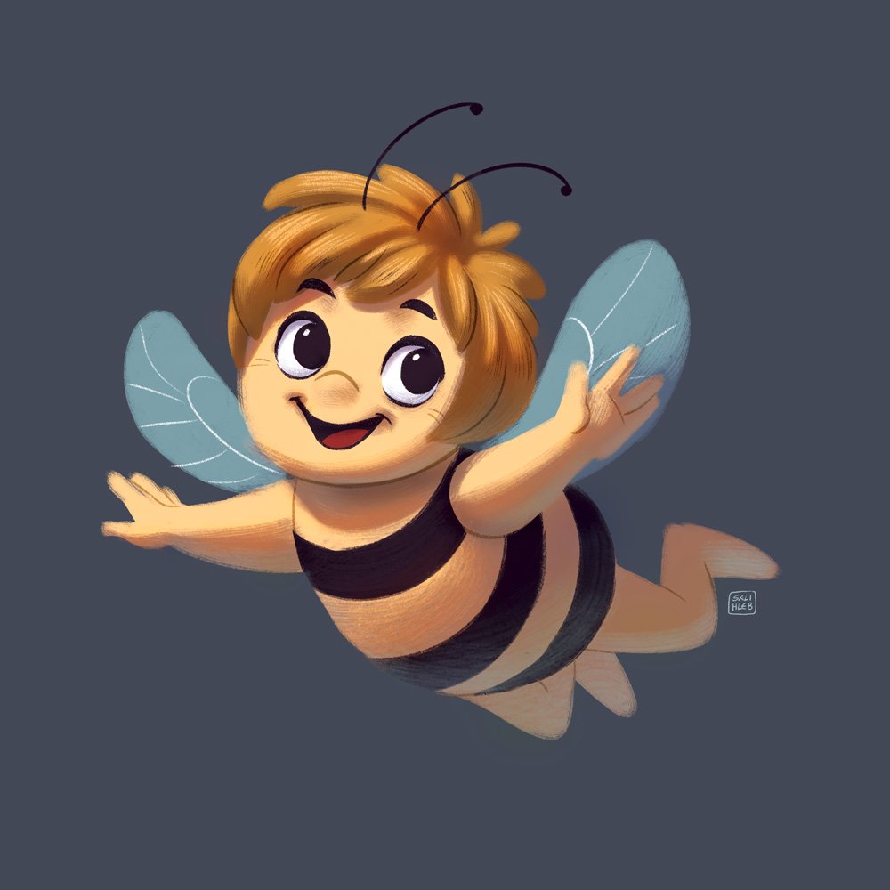 sarahlisahleb's tweet photo. This show was the reason for me to get up at 6:45 am on Saturday! I don't know, is Maya the Bee is also popular outside of Austria and Germany 🤔🐝?
#mayathebee #bienemaya #memuary https://t.co/vI6RBHg5cc