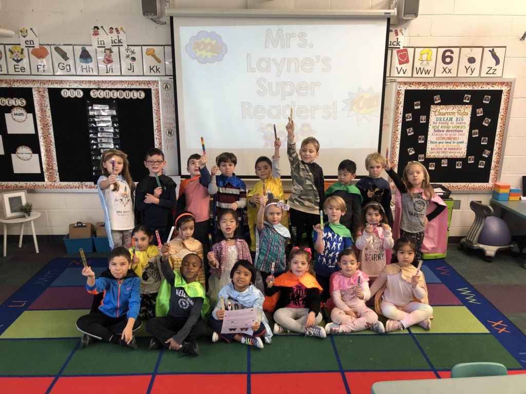 We are SUPER READERS! 📚 ⚡️✨