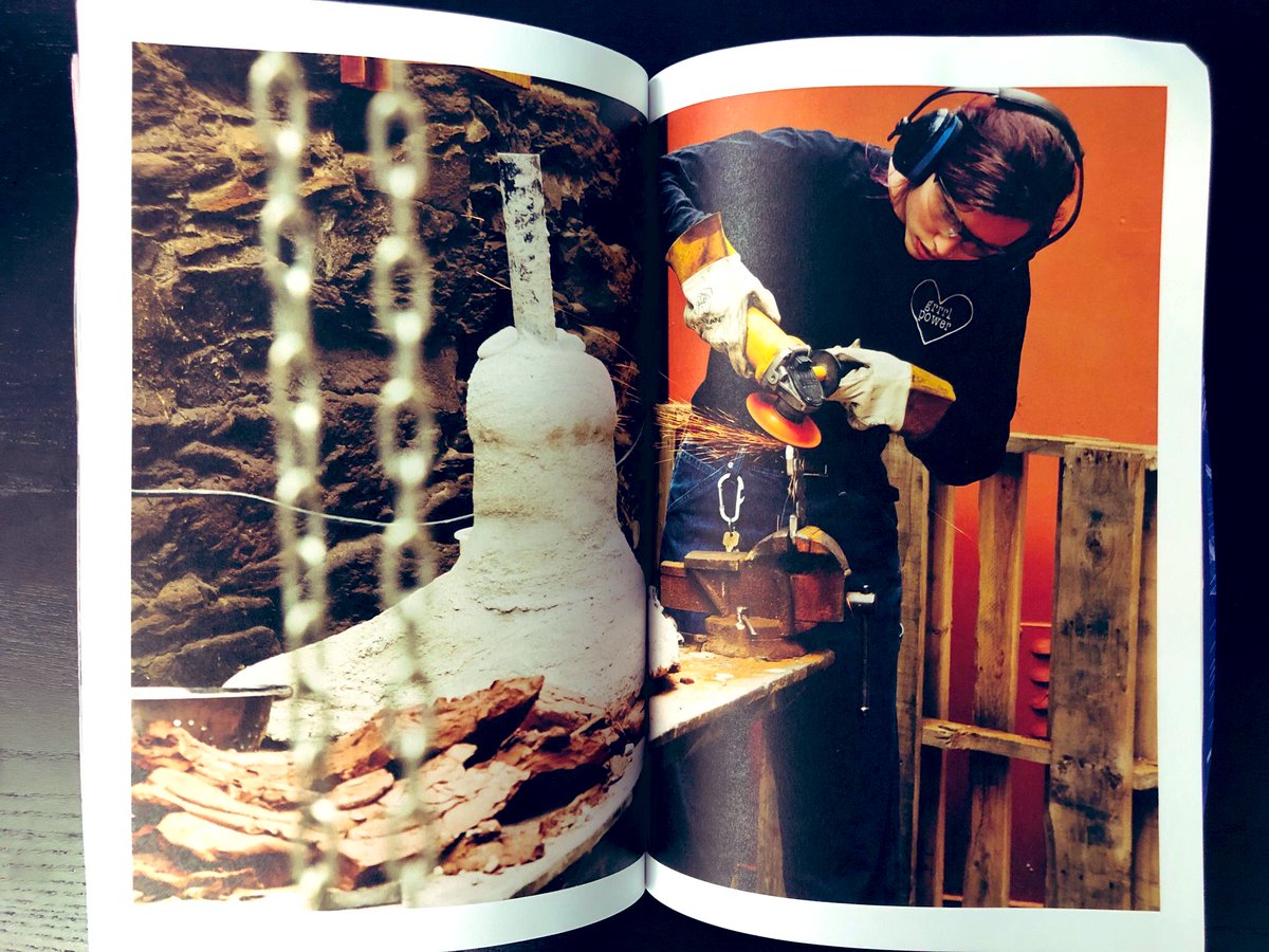 Joel_C_Anderson's tweet photo. At RISD, students are painting/sculpting/animating/architecting/etc. and it all looks *insanely cool*, and it actually shows kids interested in art the kind of art they can do/make at RISD. IT’S GOOD MARKETING. https://t.co/YYvctToWp1