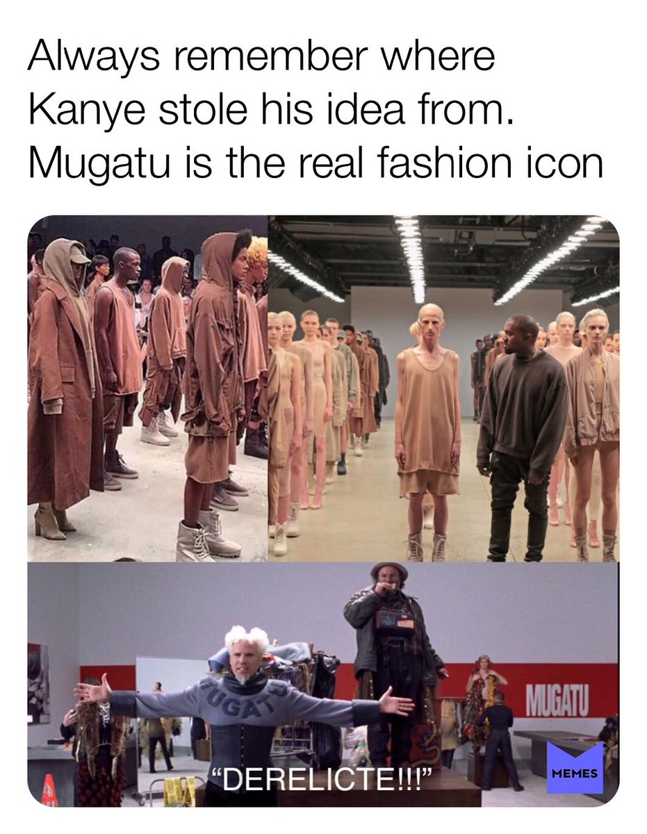 Kyleedrian's tweet photo. Derelicte #fashion #MEMES #mugatu #zoolander https://t.co/2jbJcbUiDn