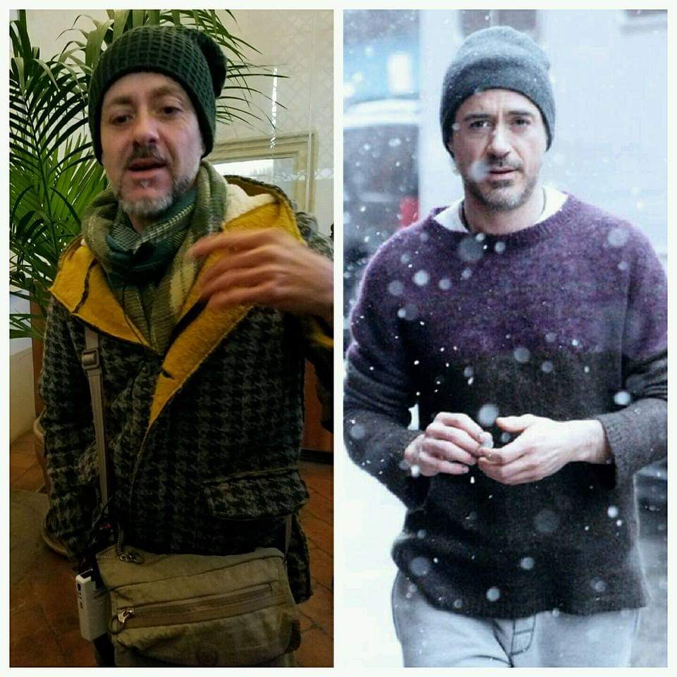 Rachel026's tweet photo. @RobertDowneyJr your #doppelganger works at the #Uffizi Gallery in #Florence. Or you have a second career as a tour guide? https://t.co/HTvec0gl2S