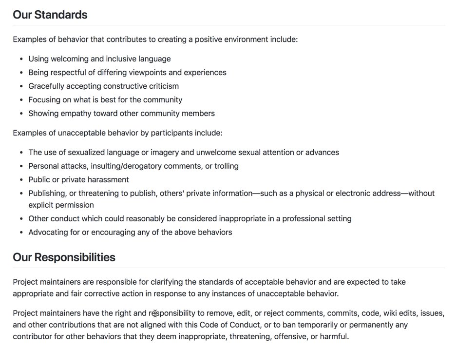 danieljpeter's tweet image. Salesforce Open Source Community Code of Conduct

Equality is a core value at Salesforce. We believe a diverse and inclusive community fosters innovation and creativity, and are committed to building a culture where everyone feels included.

github.com/salesforce/oss…