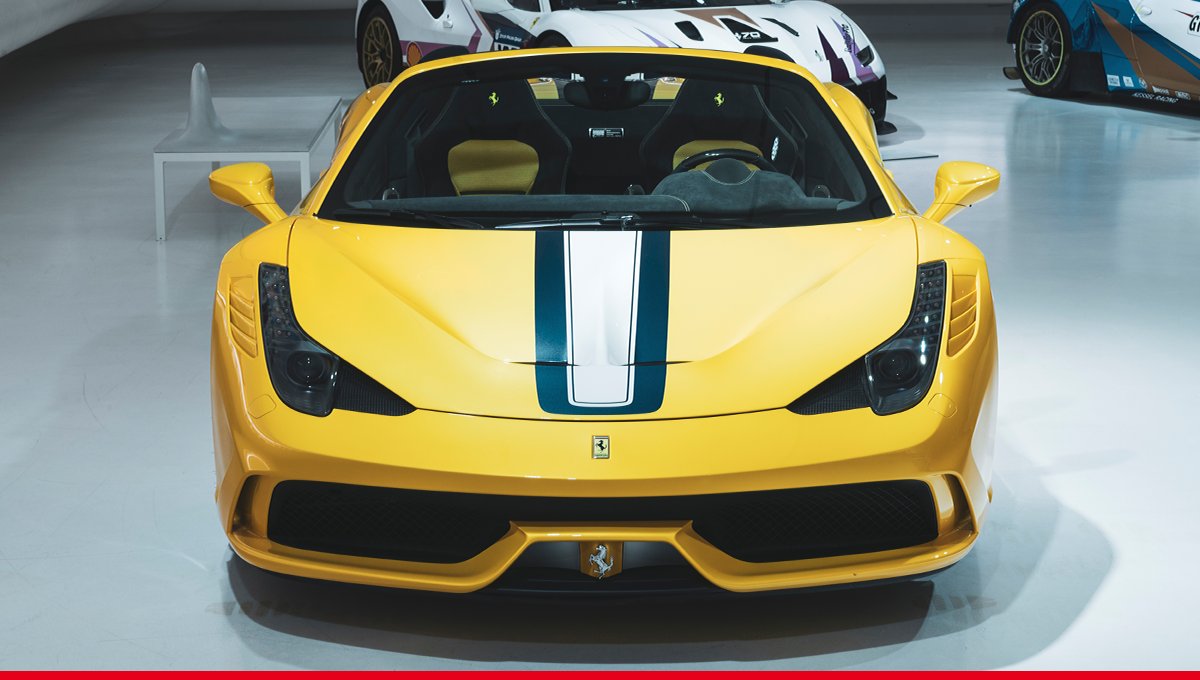Beauties, such as this #Ferrari458SpecialeA are on display at the @MCEnzoFerrari “Il Rosso e il Rosa” exhibit. Immerse yourself in the Prancing Horse legacy and discover the unbreakable bond between women and Ferrari. bit.ly/Museo_Ferrari #MEF