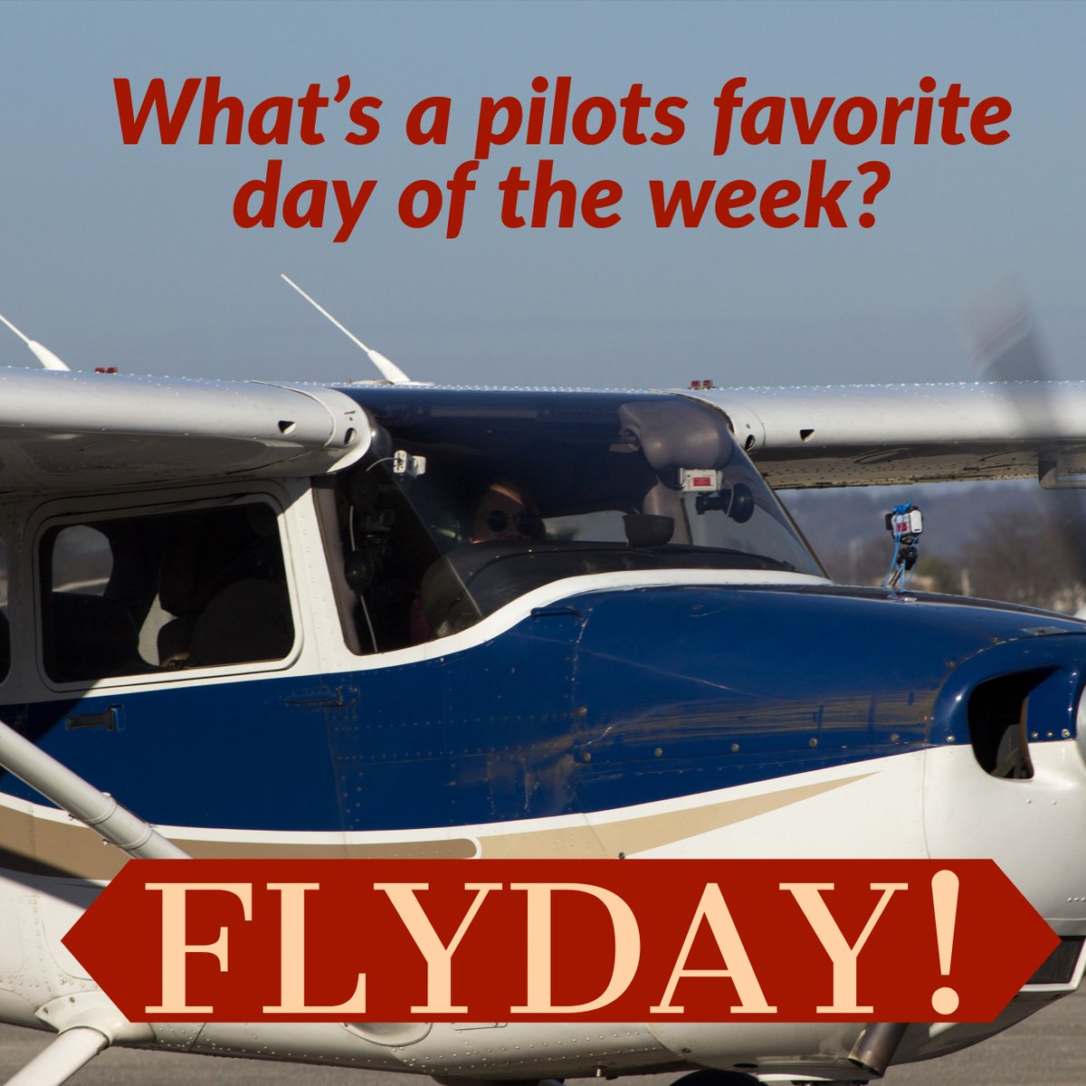 goflytv's tweet photo. Happy #Flyday to all of you lucky ones in the air today. #Pilot #pilotlife #generalaviation #Plans #FridayFeeling #gofly #aviation https://t.co/E1YN1e5yWd
