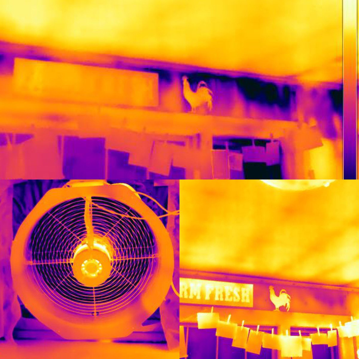 ITCInfrared's tweet photo. Why an #energyaudit with #infrared isn’t complete until you run a #blowerdoor. What initially looks like just missing insulation with our @flir thermal imager is actually air leakage related, seen here while depressurizing. https://t.co/wHeuv8pIfO
