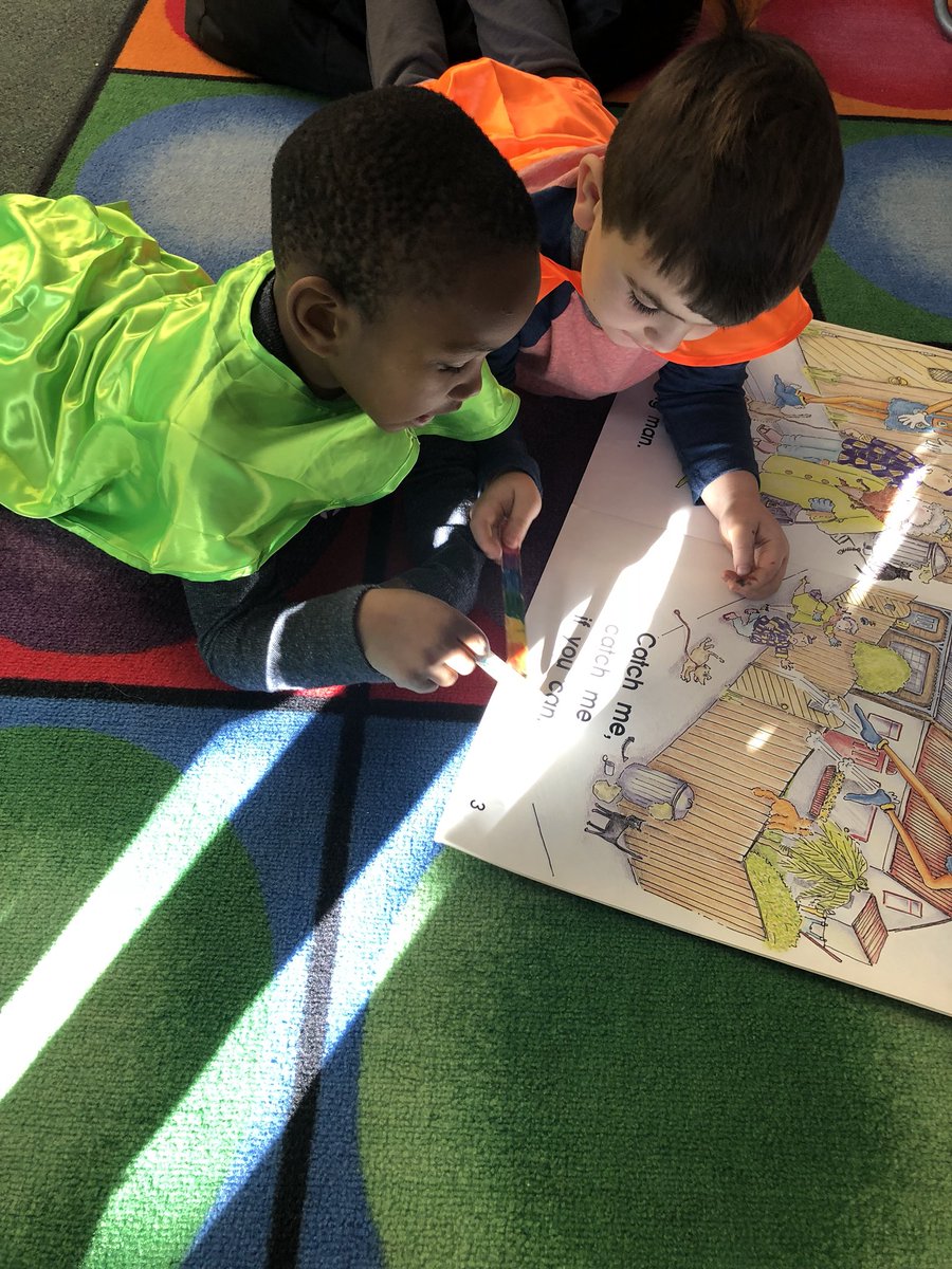 Super Readers use Pointer and Partner Power!