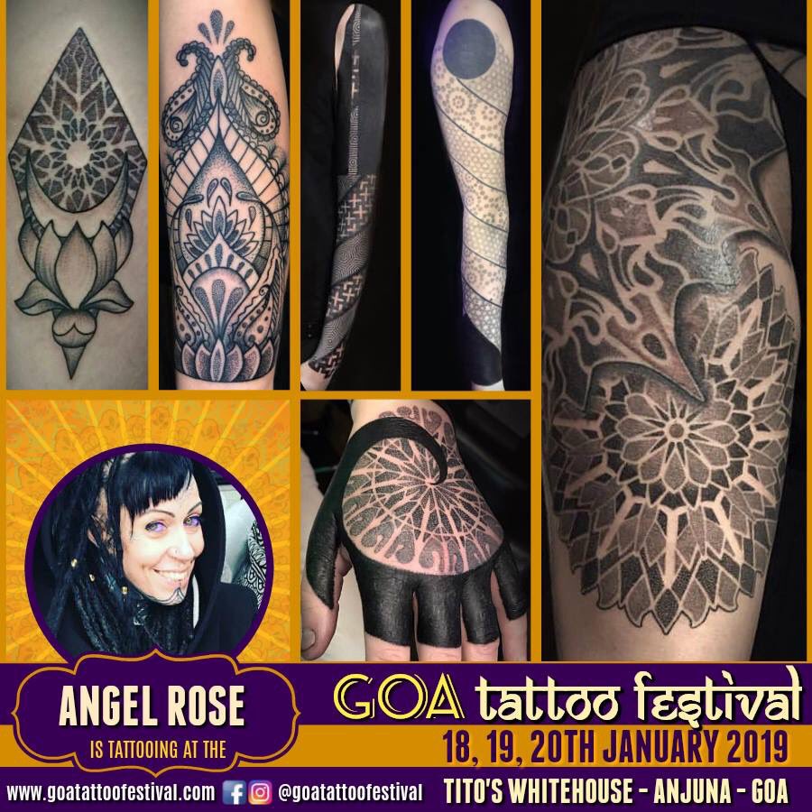 I have Sunday free! #dotwork #tattoos #tattooedwomen #tattooedmen #inkedup #geometrictattoos #tattooartist #india #goatrance For enquires/appointments please use my website link: deitytattoo.com