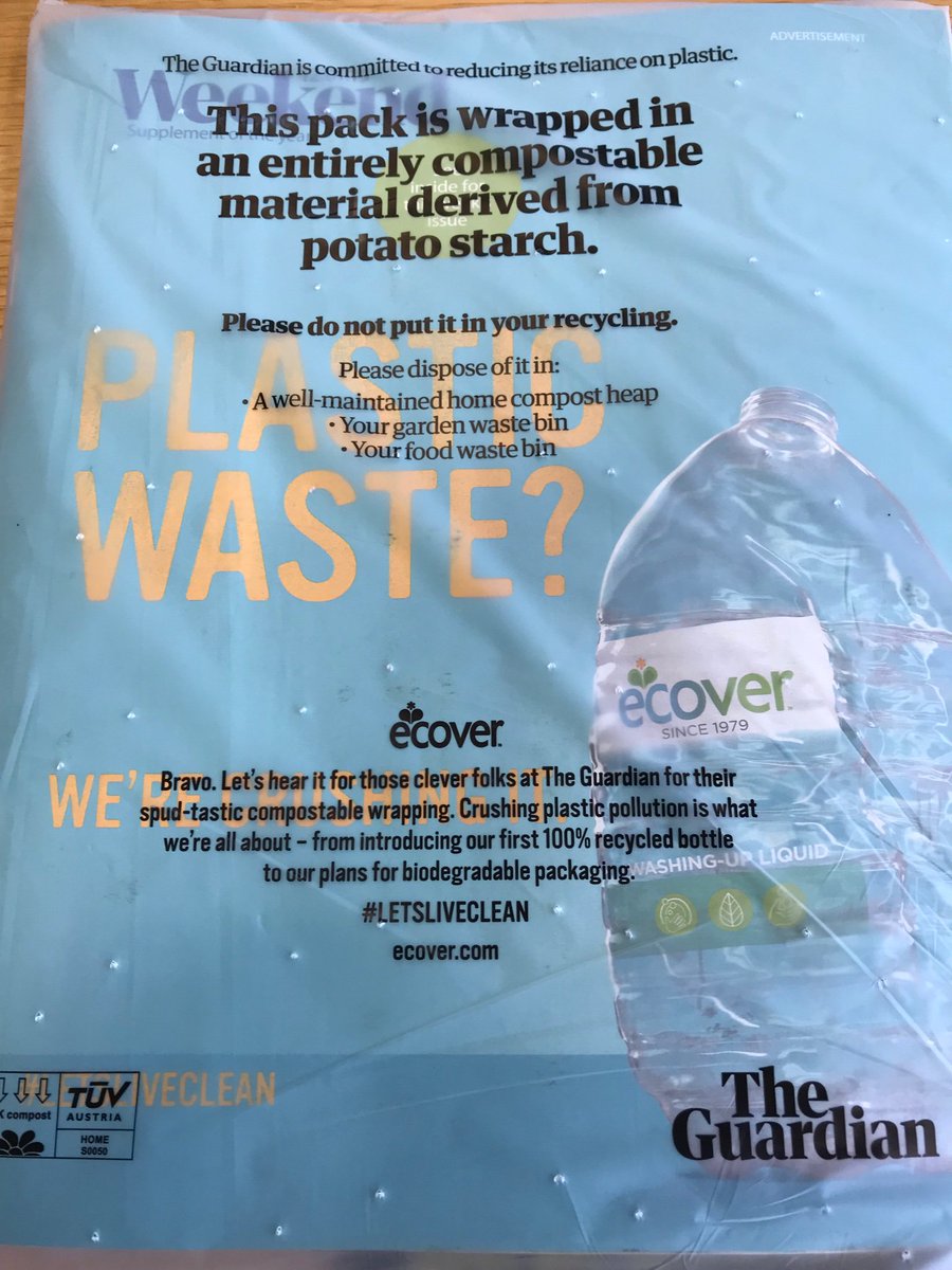 ‘The Guardian’ Swaps Out Plastic for Compostable Wrapping to Reduce Harmful Waste