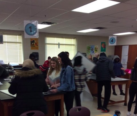 Rklick14's tweet photo. PBS students acting out protein synthesis with candy! #Fridaycompetition @HealthSci_SHS @SHSAcademies https://t.co/wOYzn483GJ