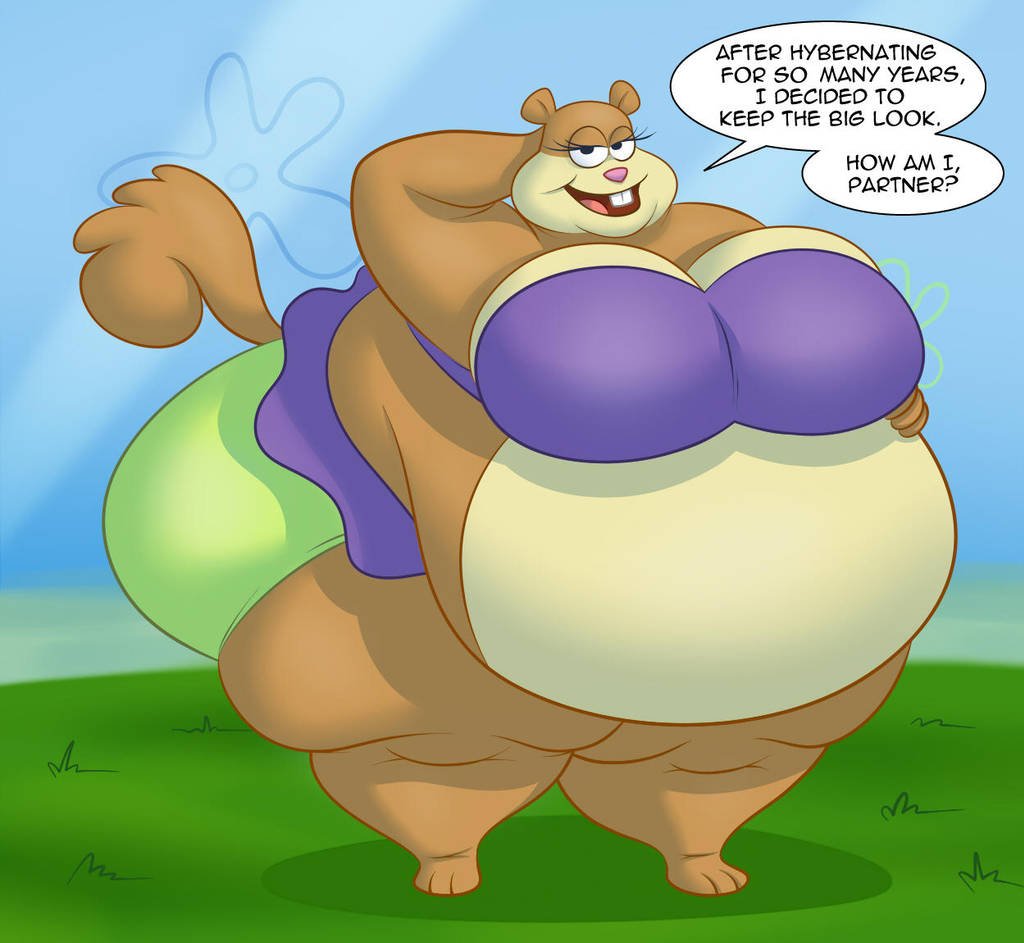 Fat sandy cheeks - 🧡 polishtoonlover93 (@polishtoonlover) Твиттер (@Tubbit...