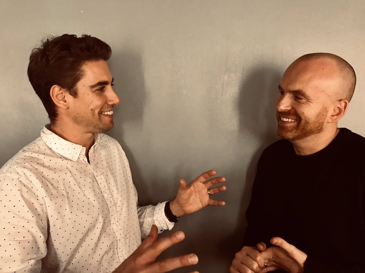 russblackman's tweet photo. It was an absolute pleasure working with this inspiring man @matthaig1 and my main man, @andywburrows on the first ever #AR enabled @BigIssue. Packed full of exclusive content including a performance from their new album, Reasons to Stay Alive. Get your copy before they sell out! https://t.co/UMXoiG0HYb