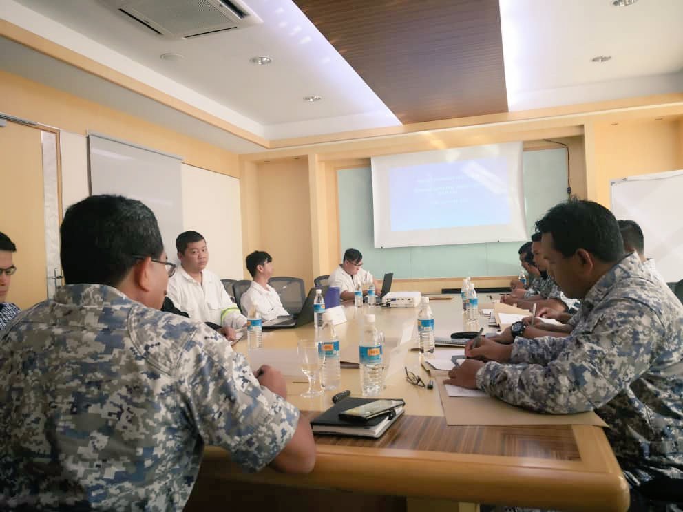 hqenl's tweet photo. Kesiagaan Diutamakan: Mesyuarat Kemajuan Kerja Ke-9 @kdperak01 &amp; Mesyuarat Kemajuan Kerja Ke-2 @KDGANAS
#kesiagaan
#kesejahteraan
@MPA_Timur https://t.co/CVzTsCkpSz